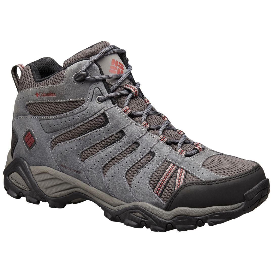 Columbia Men Grey NORTH PLAINS II WATERPROOF MID