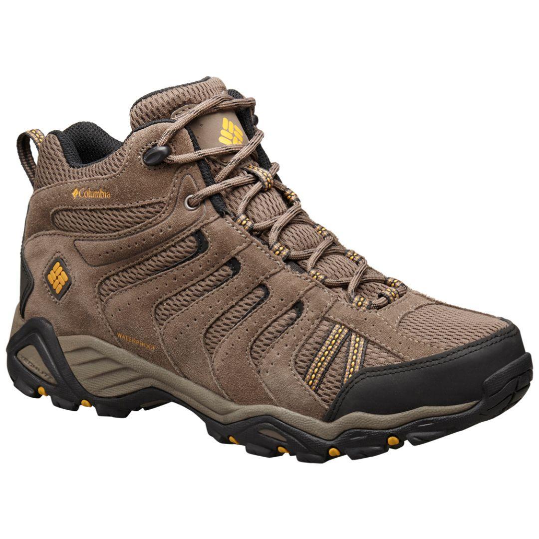 Columbia Men Brown NORTH PLAINS II WATERPROOF MID
