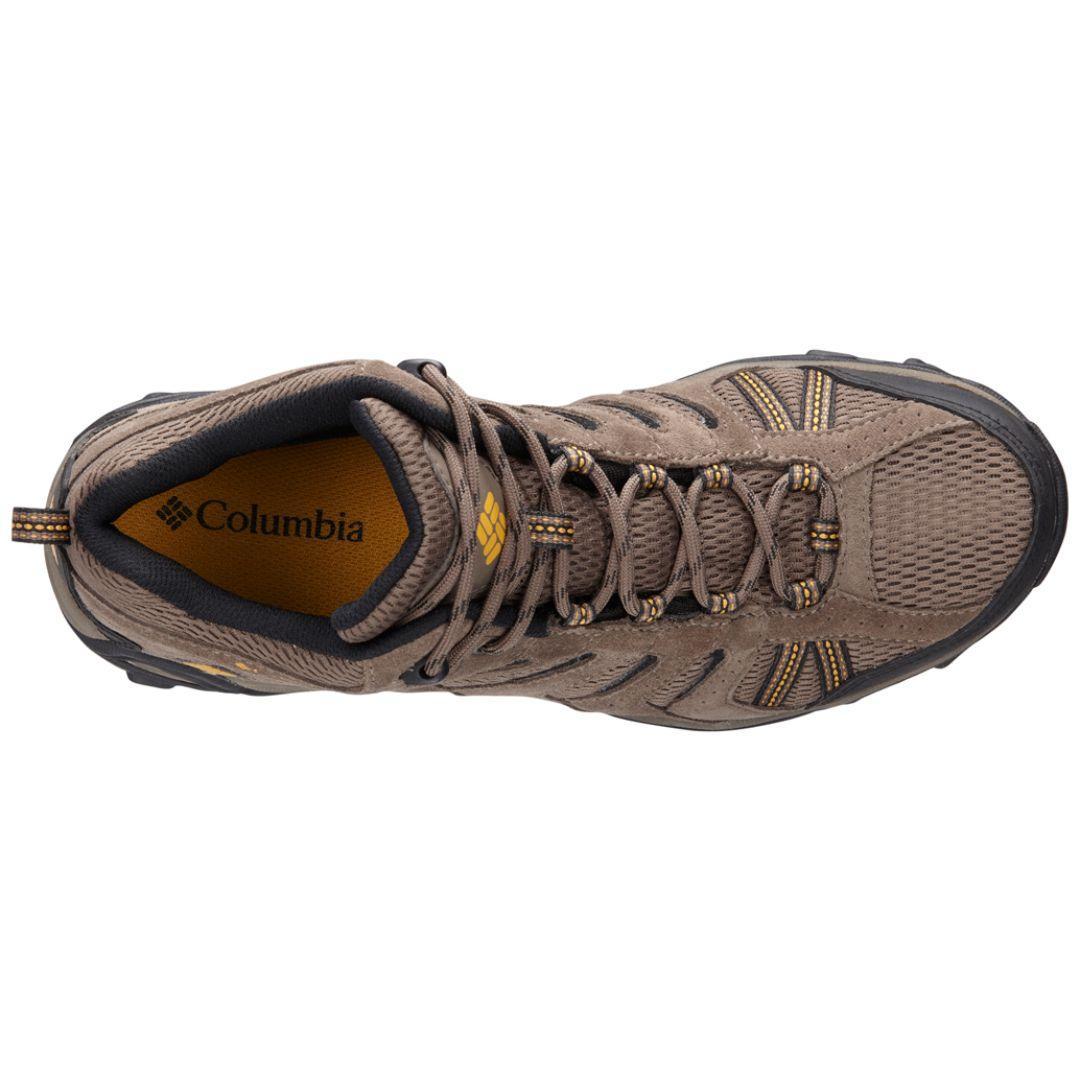 Columbia Men Brown NORTH PLAINS II WATERPROOF MID