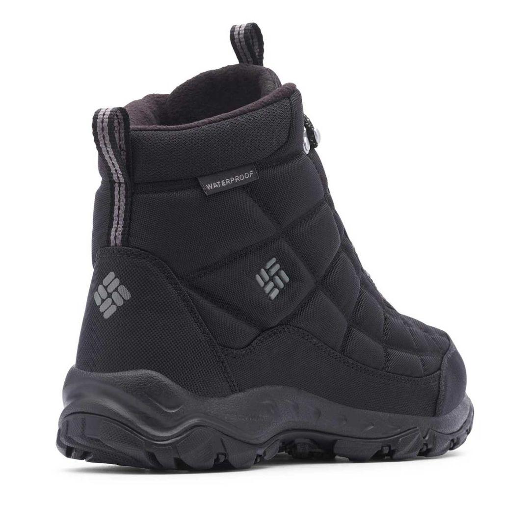 Columbia Men Black FIRECAMP BOOT Water Resistant Shoes