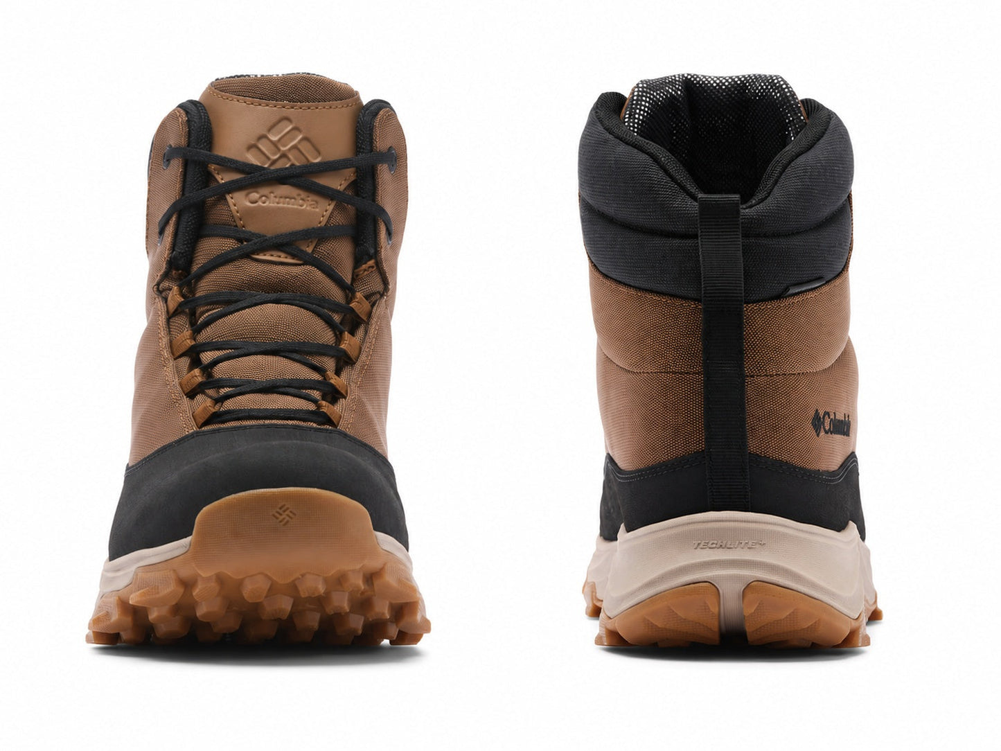 Columbia Men Brown Omni-Heat Reflective Expeditionist Protect Shoes