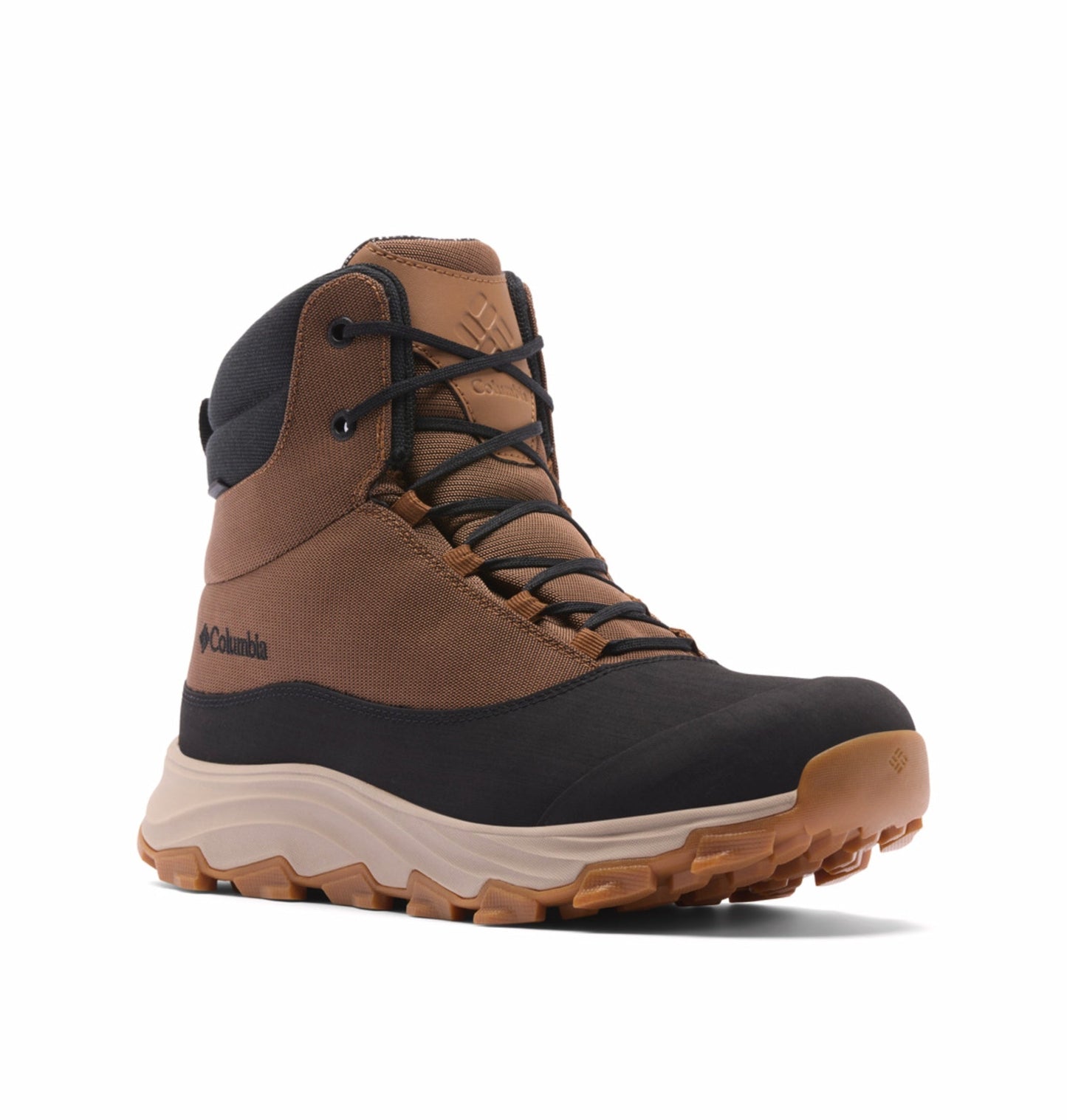 Columbia Men Brown Omni-Heat Reflective Expeditionist Protect Shoes