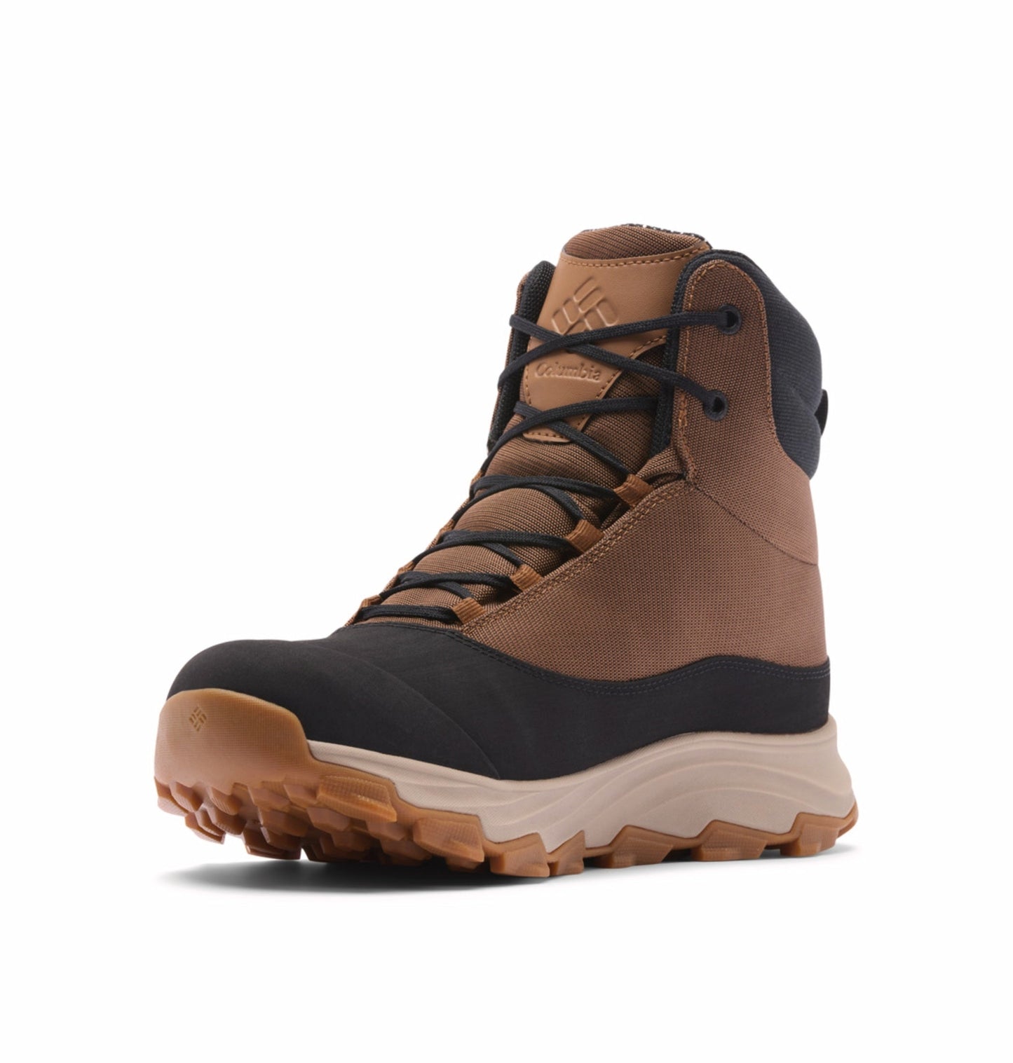 Columbia Men Brown Omni-Heat Reflective Expeditionist Protect Shoes