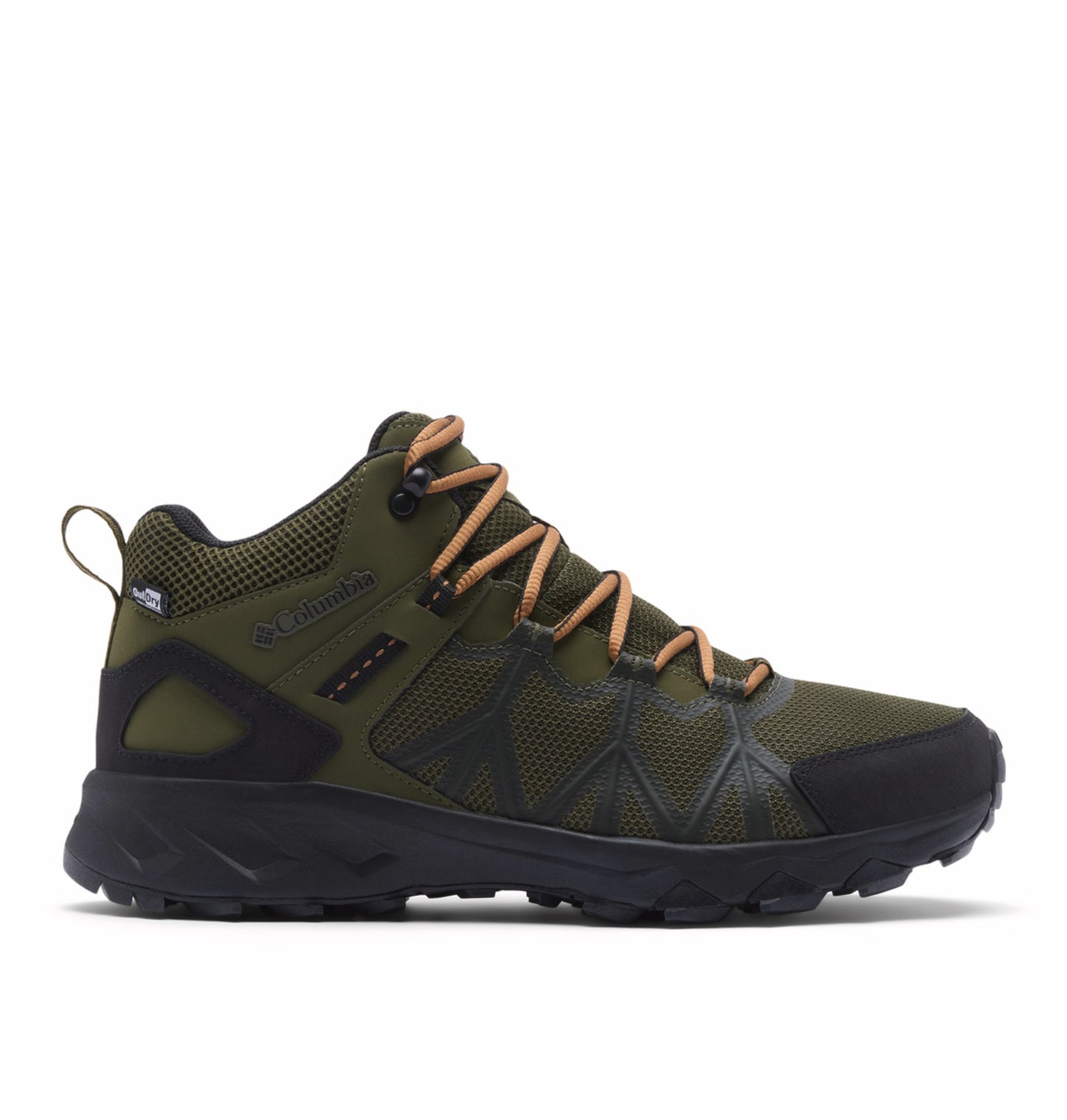 Columbia Men's Olive Green OutDry Peakfreak II Waterproof Hiking & Trekking Shoes