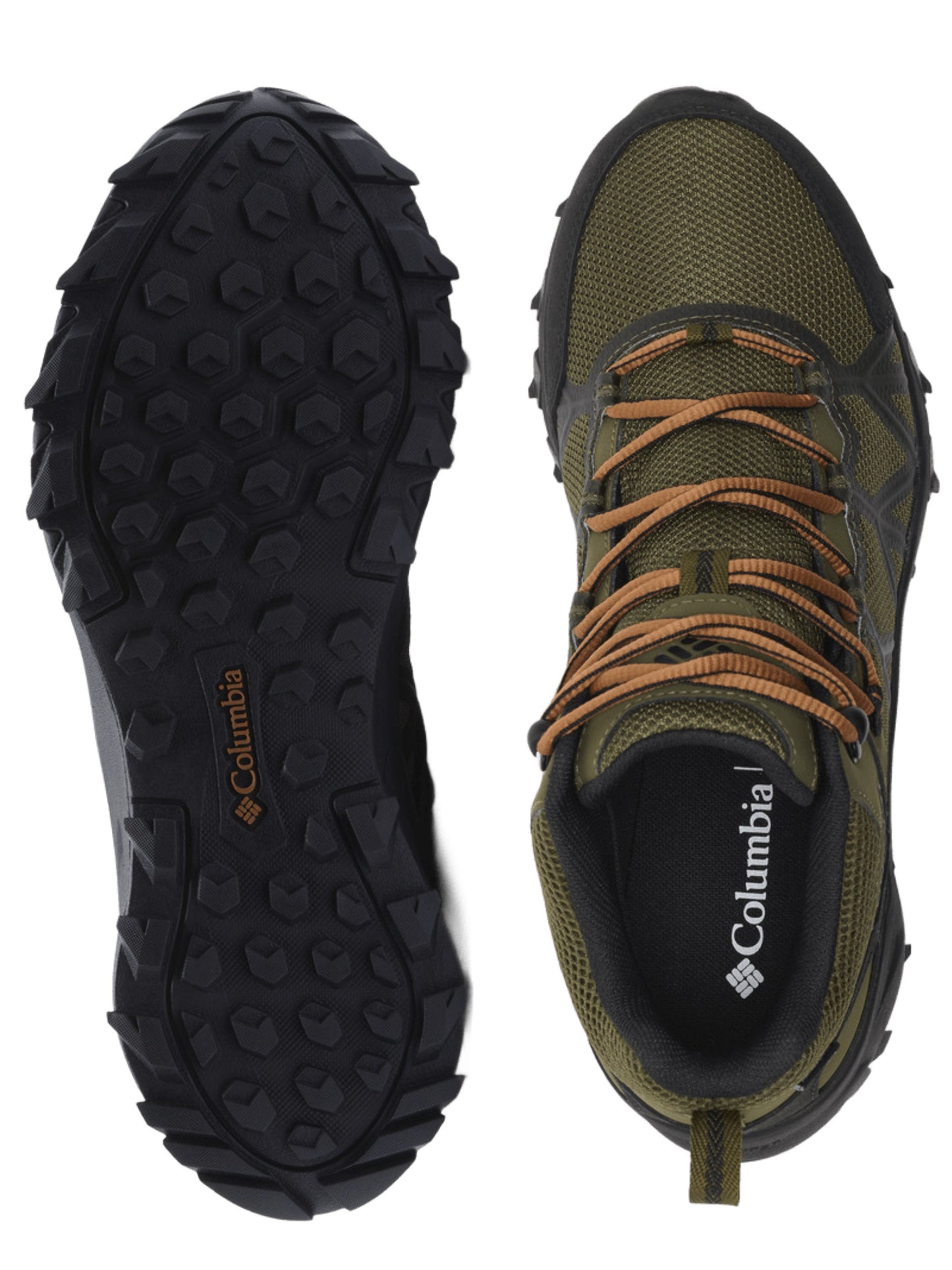 Columbia Men's Olive Green OutDry Peakfreak II Waterproof Hiking & Trekking Shoes