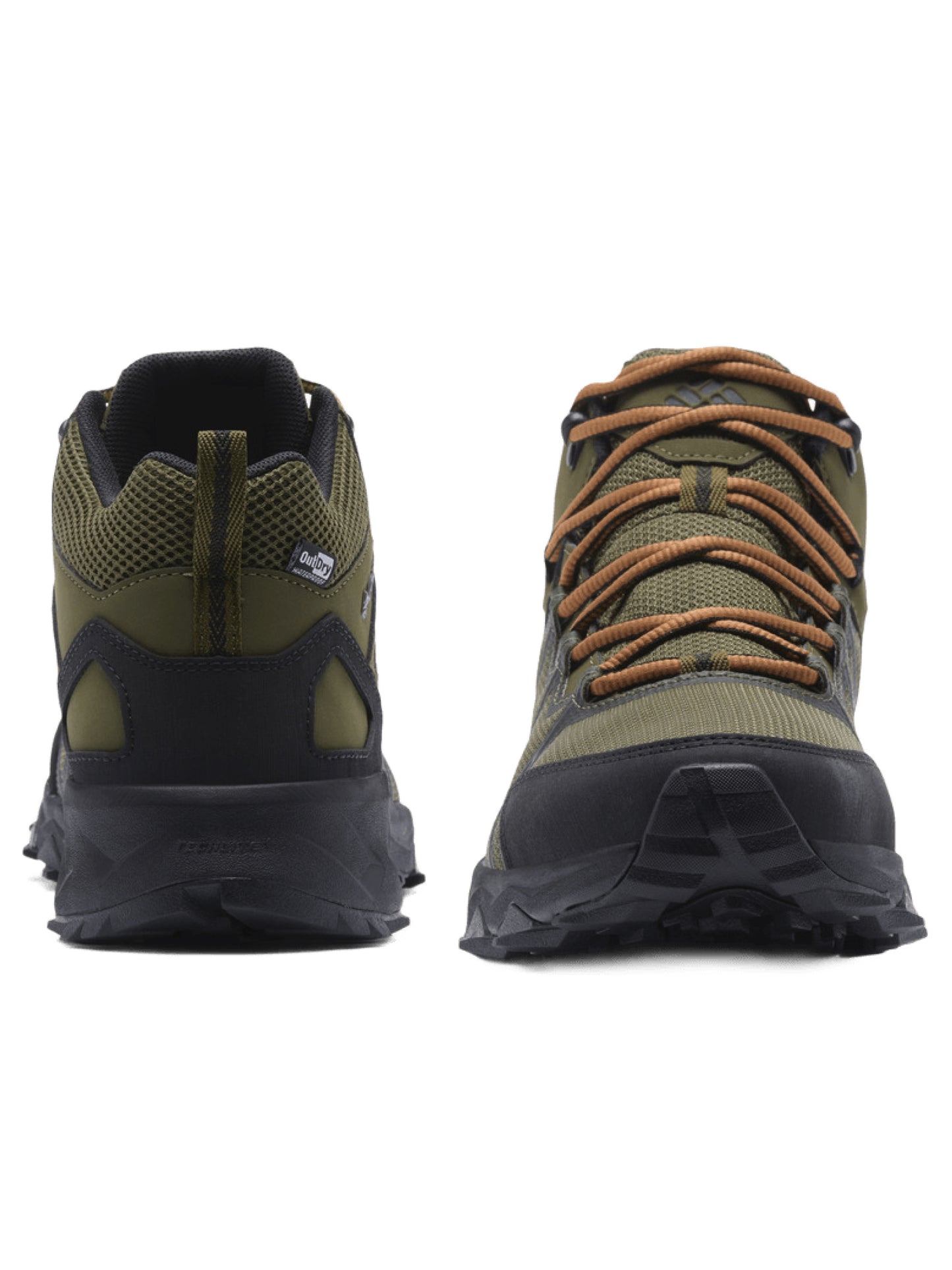 Columbia Men's Olive Green OutDry Peakfreak II Waterproof Hiking & Trekking Shoes