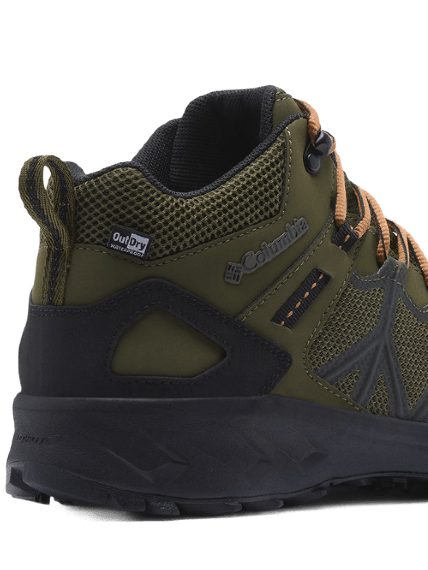 Columbia Men's Olive Green OutDry Peakfreak II Waterproof Hiking & Trekking Shoes
