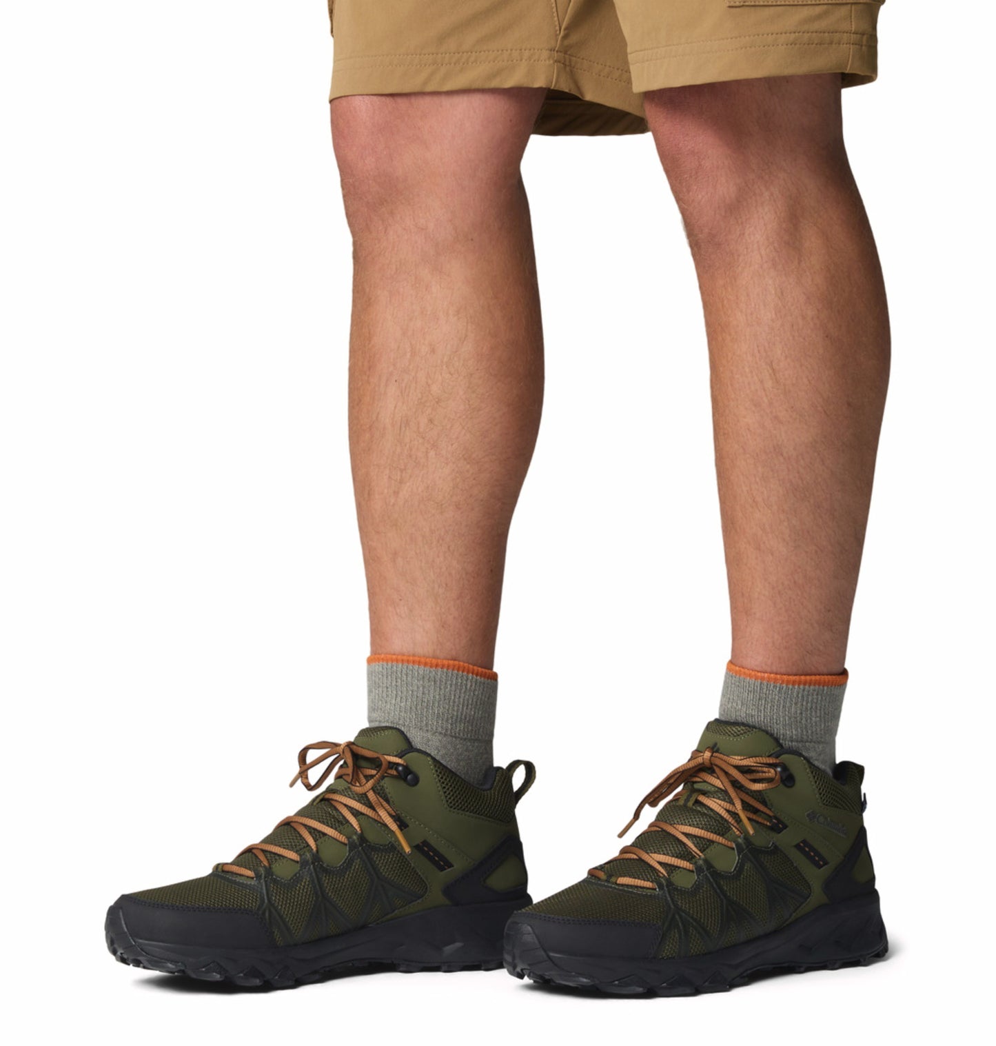 Columbia Men's Olive Green OutDry Peakfreak II Waterproof Hiking & Trekking Shoes