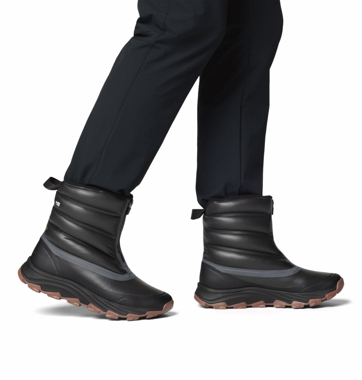 Columbia Men Black OmniGrip Ice Expeditionist Peak ODX Waterproof Snow Sports Boots