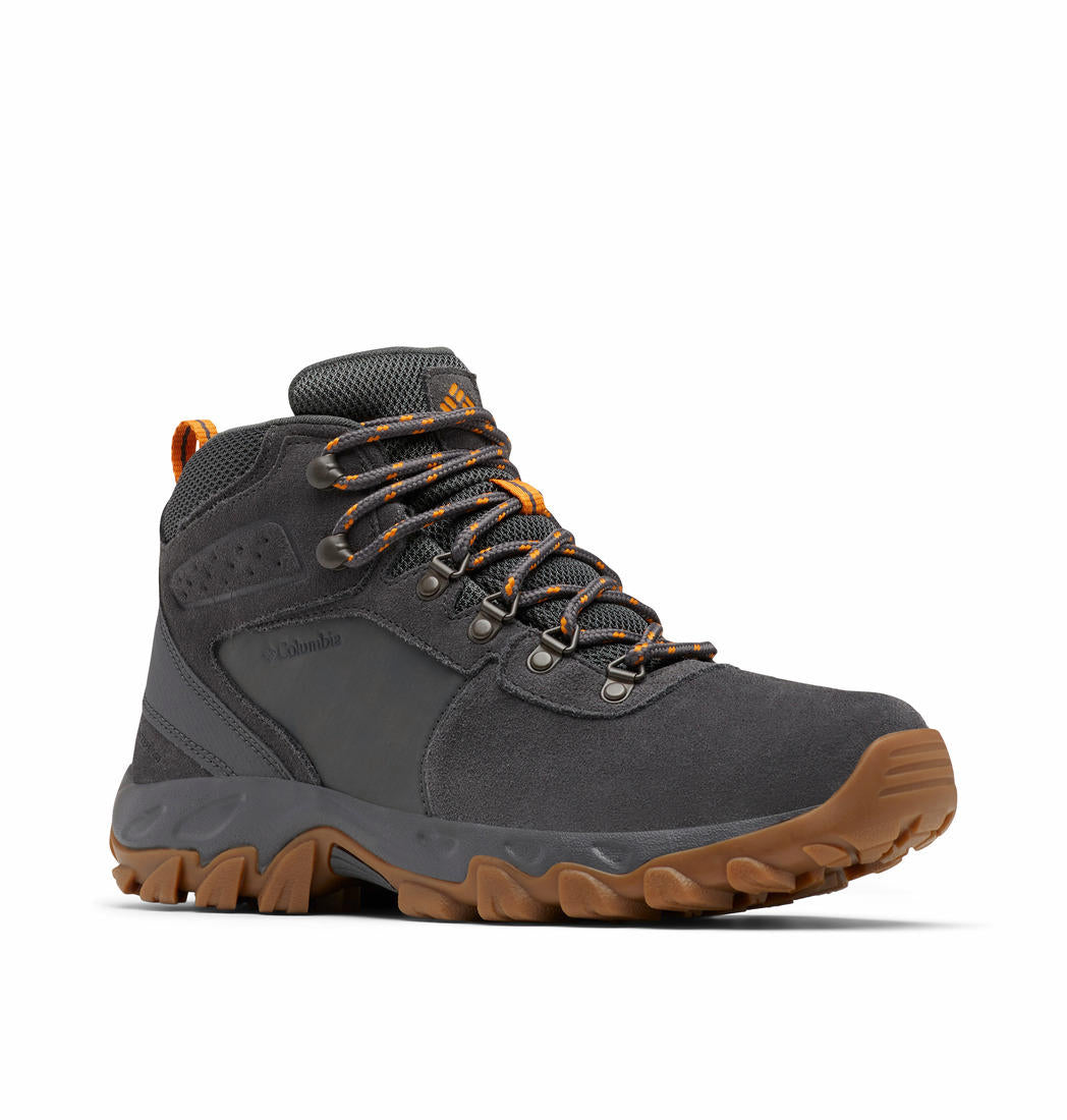 Columbia Mens Grey NEWTON RIDGE PLUS II SUEDE WP