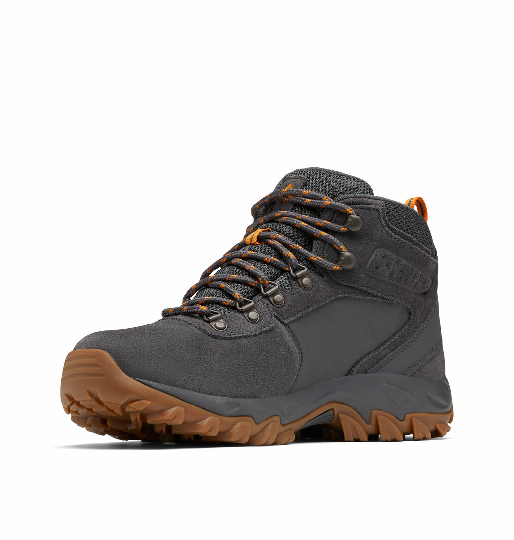 Columbia Mens Grey NEWTON RIDGE PLUS II SUEDE WP