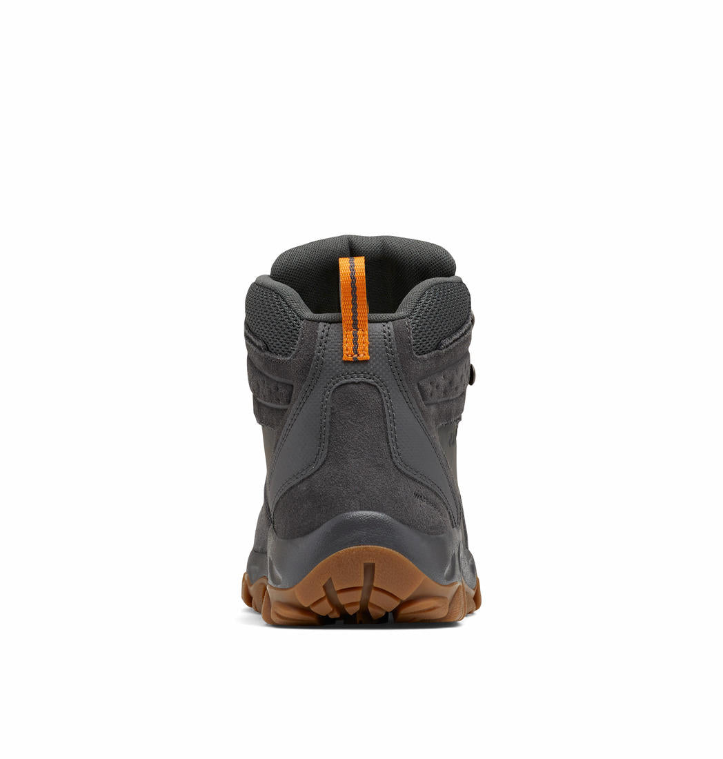 Columbia Mens Grey NEWTON RIDGE PLUS II SUEDE WP