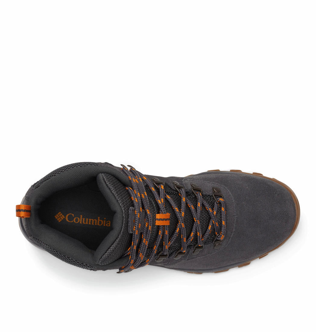 Columbia Mens Grey NEWTON RIDGE PLUS II SUEDE WP