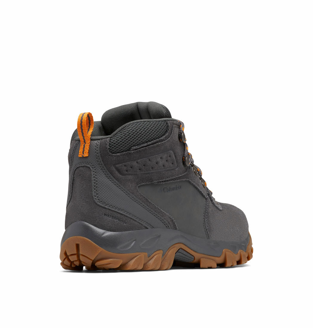 Columbia Mens Grey NEWTON RIDGE PLUS II SUEDE WP