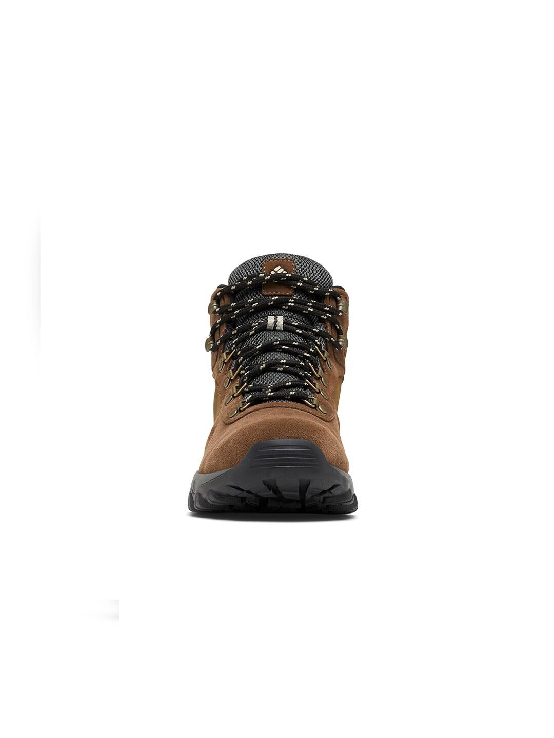 Columbia Men Brown NEWTON RIDGE PLUS II SUEDE WP