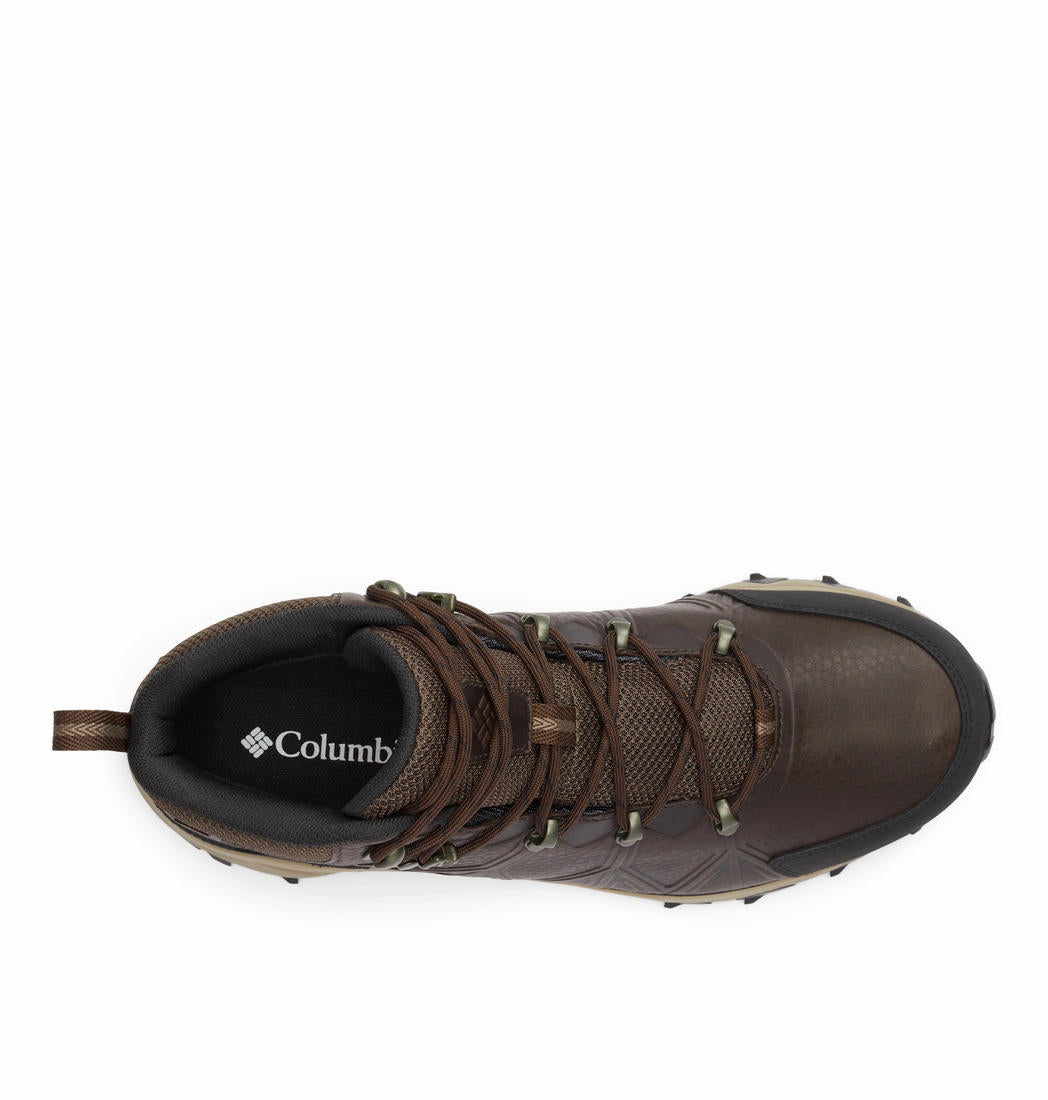 Columbia Mens Brown PEAKFREAK II MID OUTDRY LEATHER