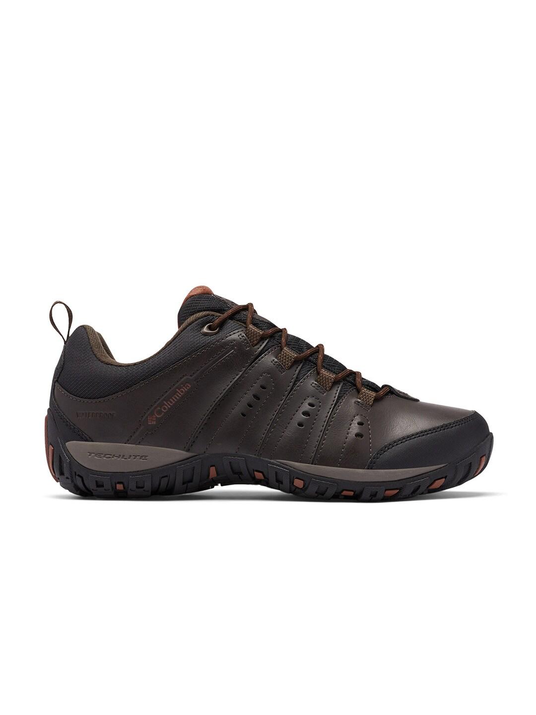 Columbia Men Brown WOODBURN II WATERPROOF