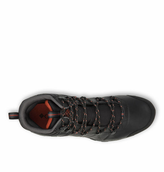 Columbia Men Black PEAKFREAK VENTURE MID OMNI-H Water Resistant Shoes