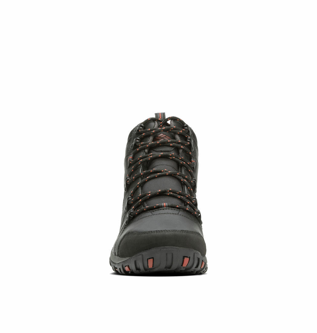 Columbia Men Black PEAKFREAK VENTURE MID OMNI-H Water Resistant Shoes
