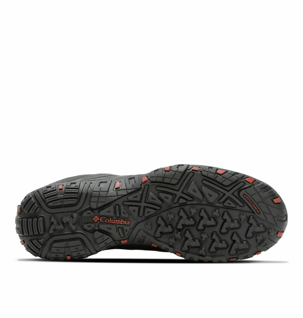 Columbia Men Black PEAKFREAK VENTURE MID OMNI-H Water Resistant Shoes