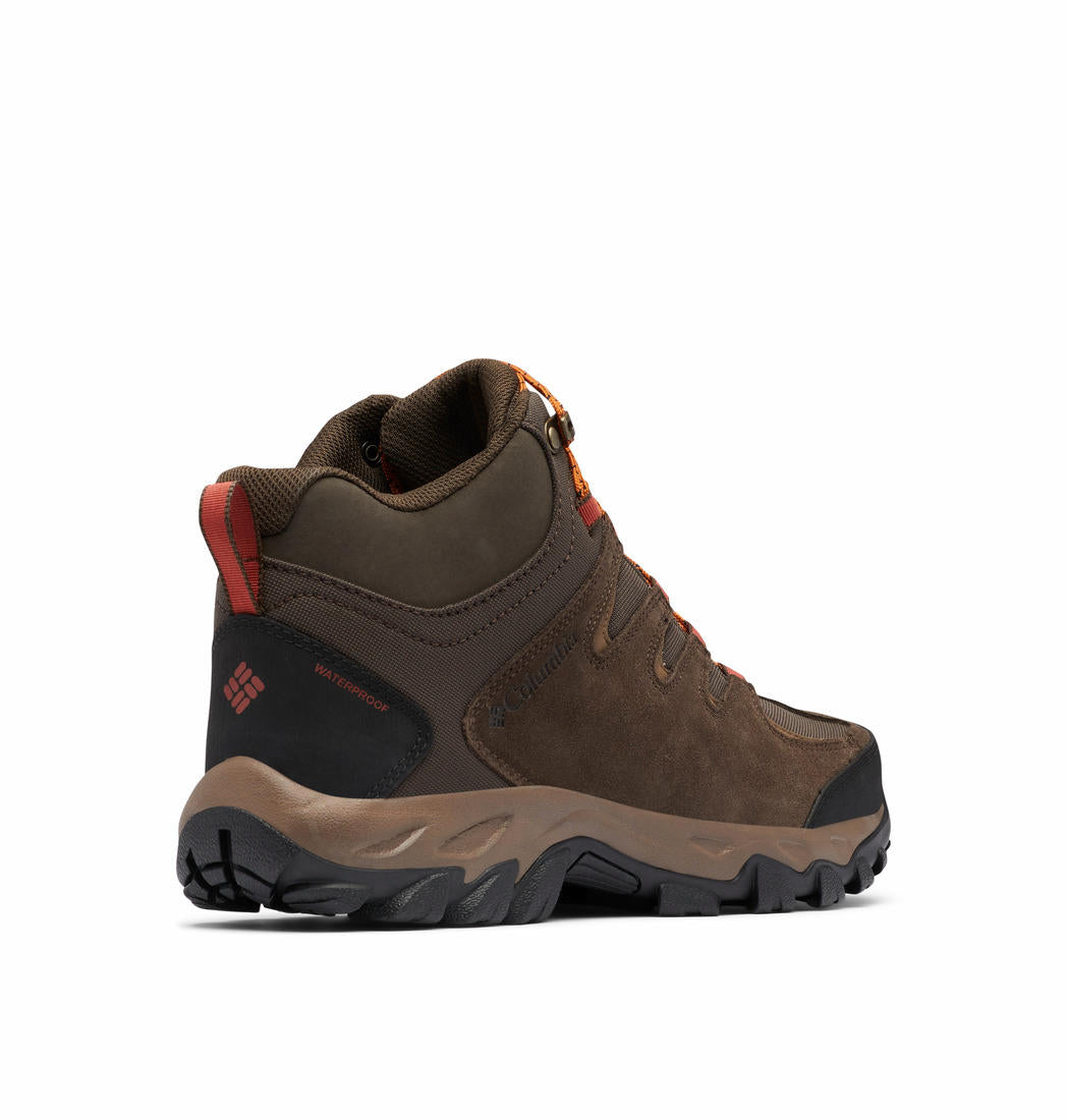 Columbia Men Brown BUXTON PEAK MID WATERPROOF