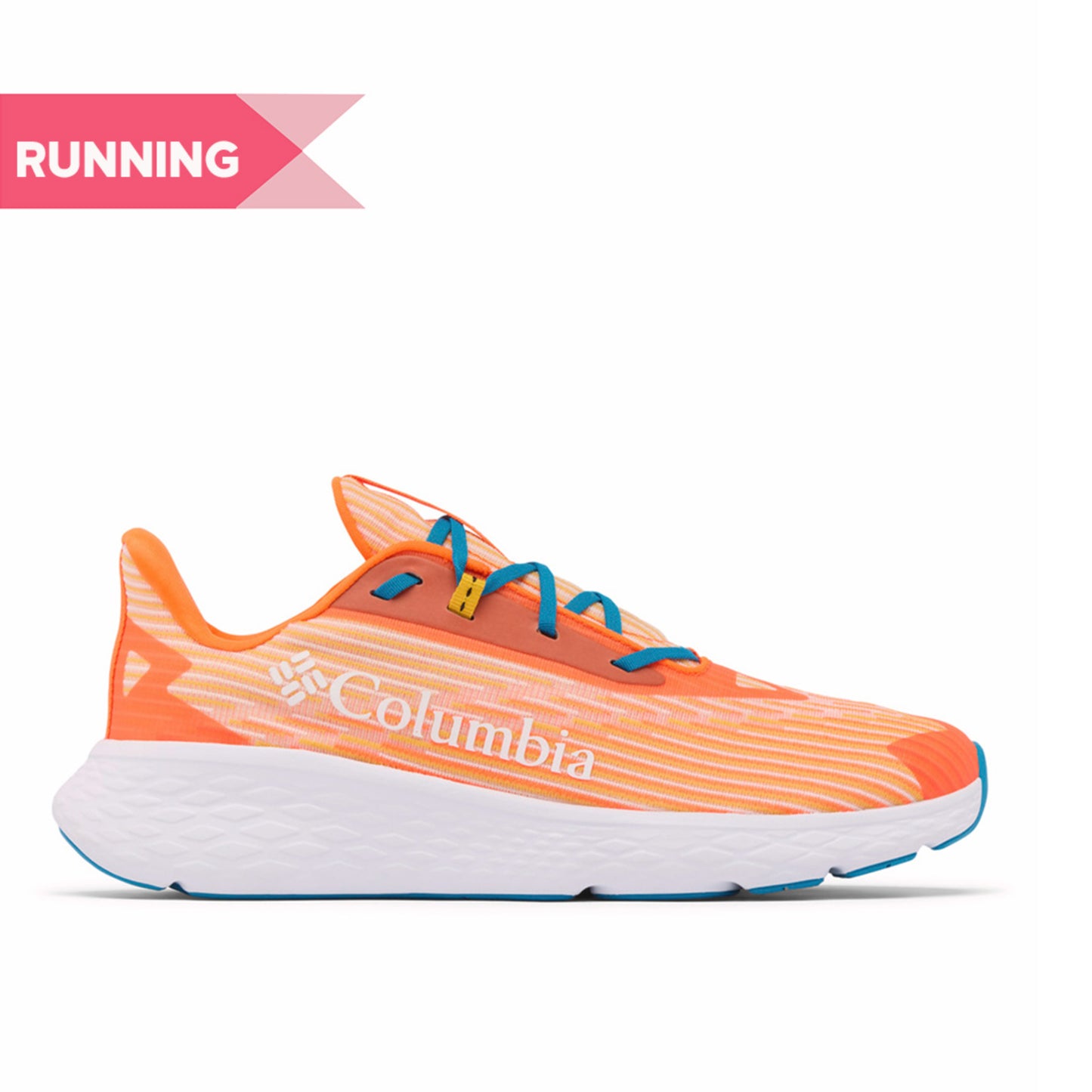 Columbia Men Orange OmniGrip Konos Swift Trail Running Shoes