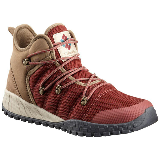 Columbia Men Maroon FAIRBANKS 503 Water Resistant Shoes