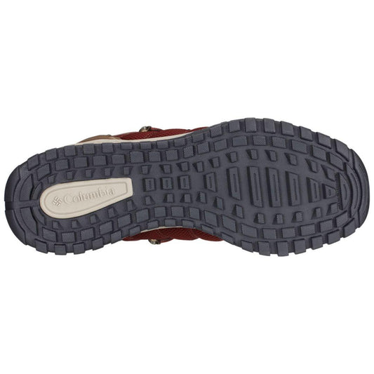 Columbia Men Maroon FAIRBANKS 503 Water Resistant Shoes