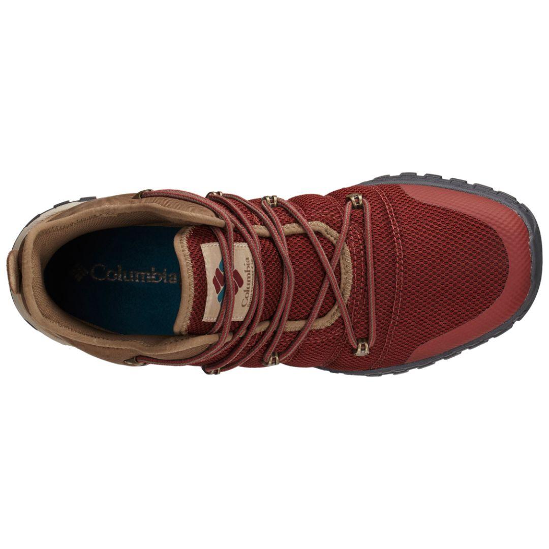 Columbia Men Maroon FAIRBANKS 503 Water Resistant Shoes