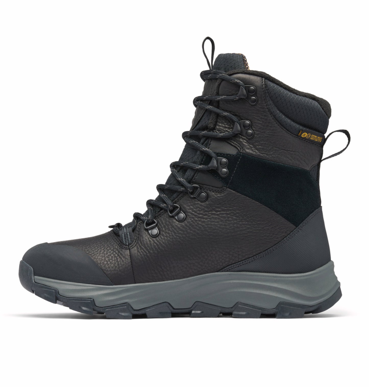 Columbia Men Black OmniGrip Ice Expeditionist Extreme Waterproof Snow Sports Boots