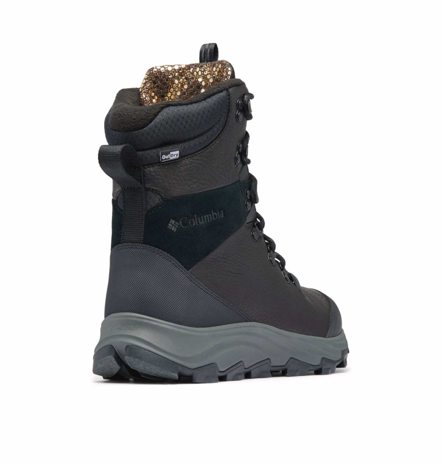 Columbia Men Black OmniGrip Ice Expeditionist Extreme Waterproof Snow Sports Boots