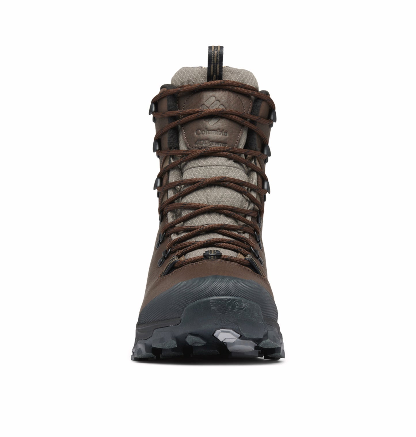 Columbia Men Brown Omnigrip ice Expeditionist Extreme Waterproof Snow Sports Boots
