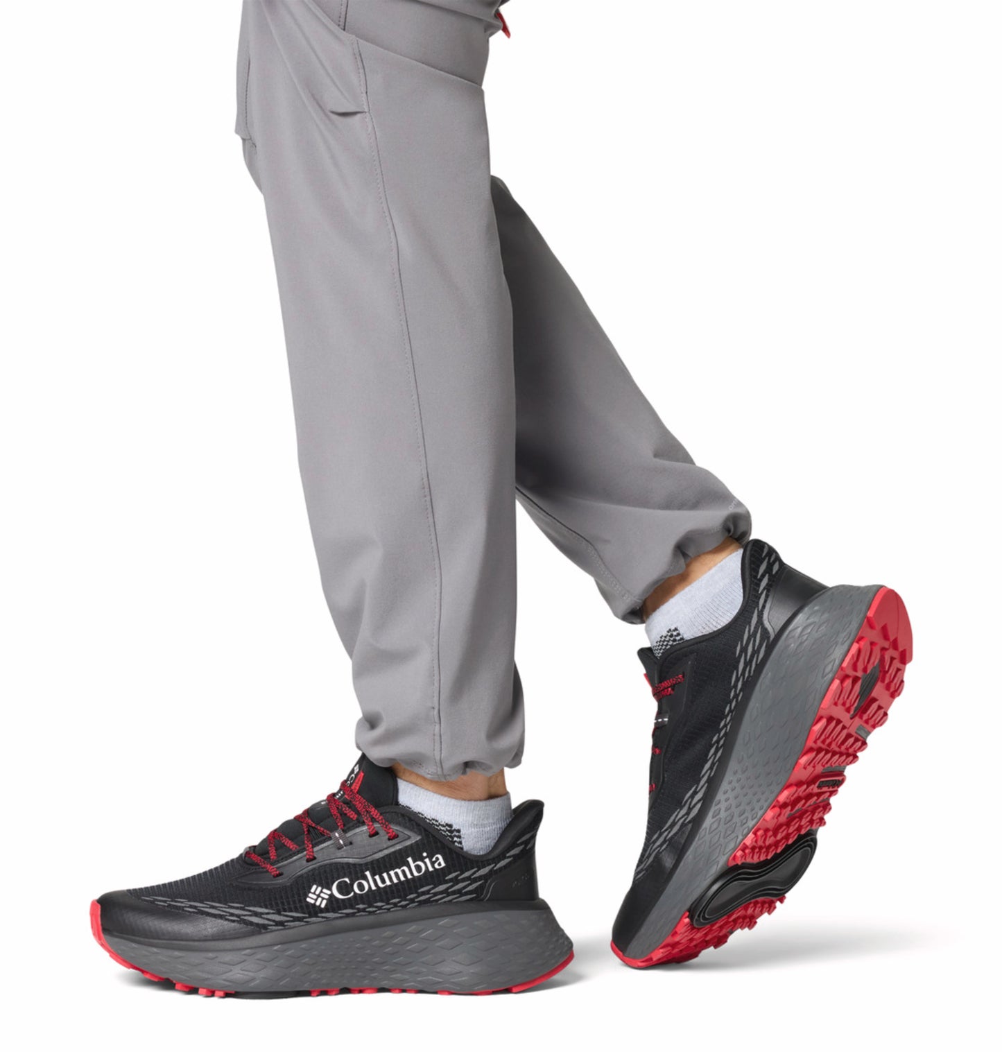 Columbia Men Black OmniMax Konos Trillium ATR Trail Running Shoes