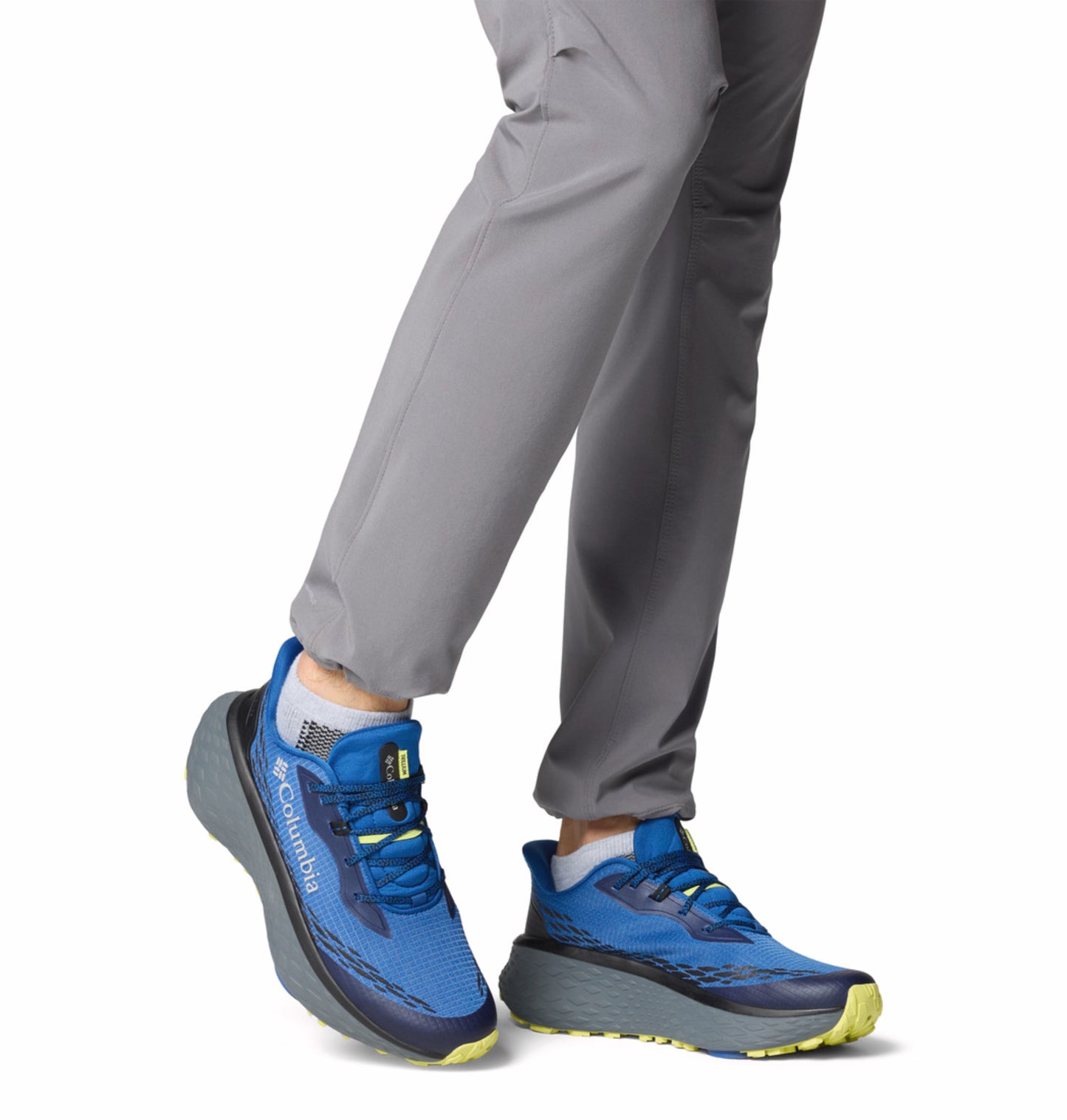 Columbia Men Blue OmniMax Konos Trillium ATR Trail Running Shoes