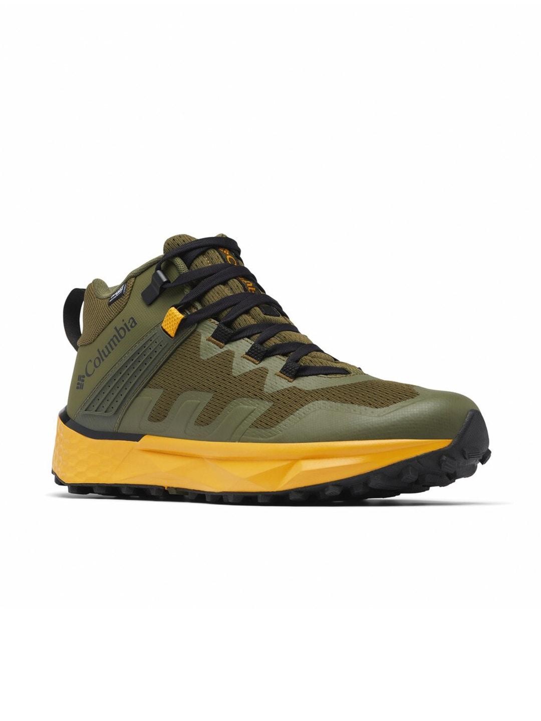 Columbia Men Green OutDry Facet 75 Mid Shoes (Fully Waterproof)