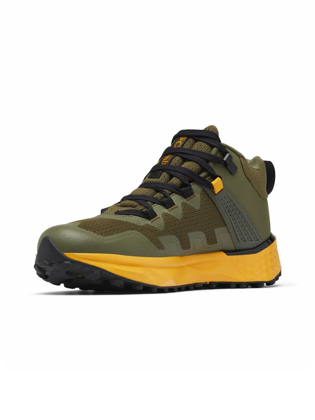 Columbia Men Green OutDry Facet 75 Mid Shoes (Fully Waterproof)