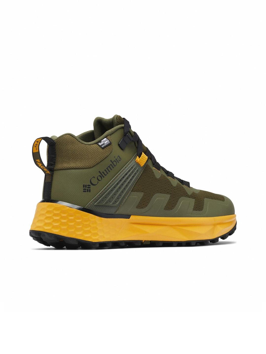 Columbia Men Green OutDry Facet 75 Mid Shoes (Fully Waterproof)