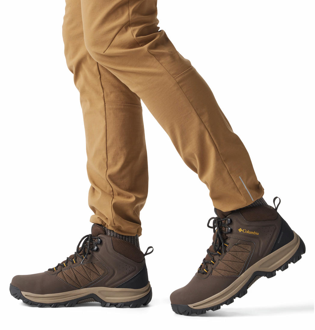 Columbia Men Brown TRANSVERSE HIKE WATERPROOF