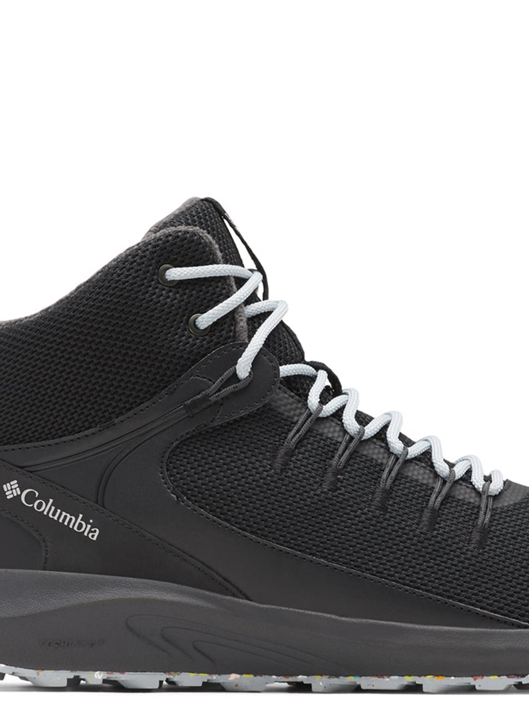 Columbia Men Black TRAILSTORM MID OMNI HEAT Water Resistant Shoes