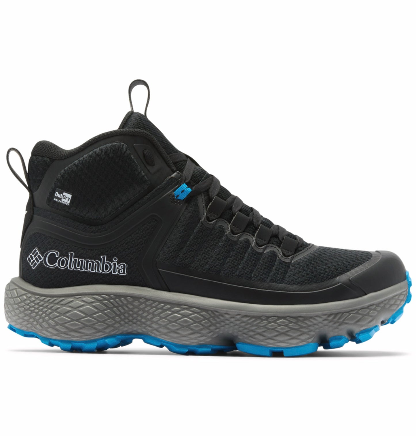 Columbia Men Black OutDry Escape Thrive Titanium Hiking & Trekking Shoes (Fully Waterproof)