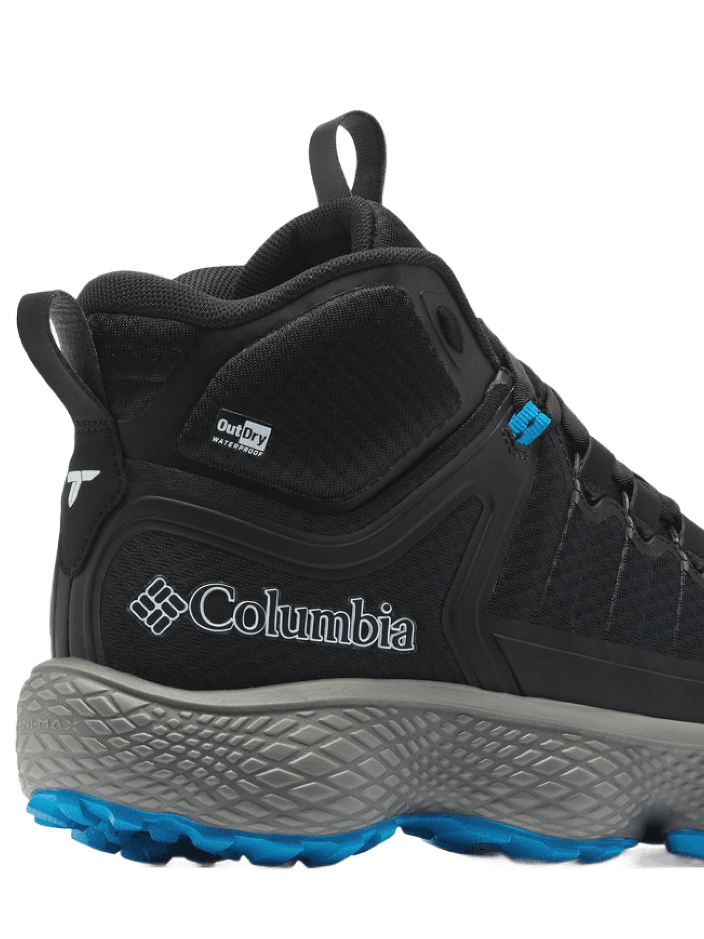 Columbia Men Black OutDry Escape Thrive Titanium Hiking & Trekking Shoes (Fully Waterproof)