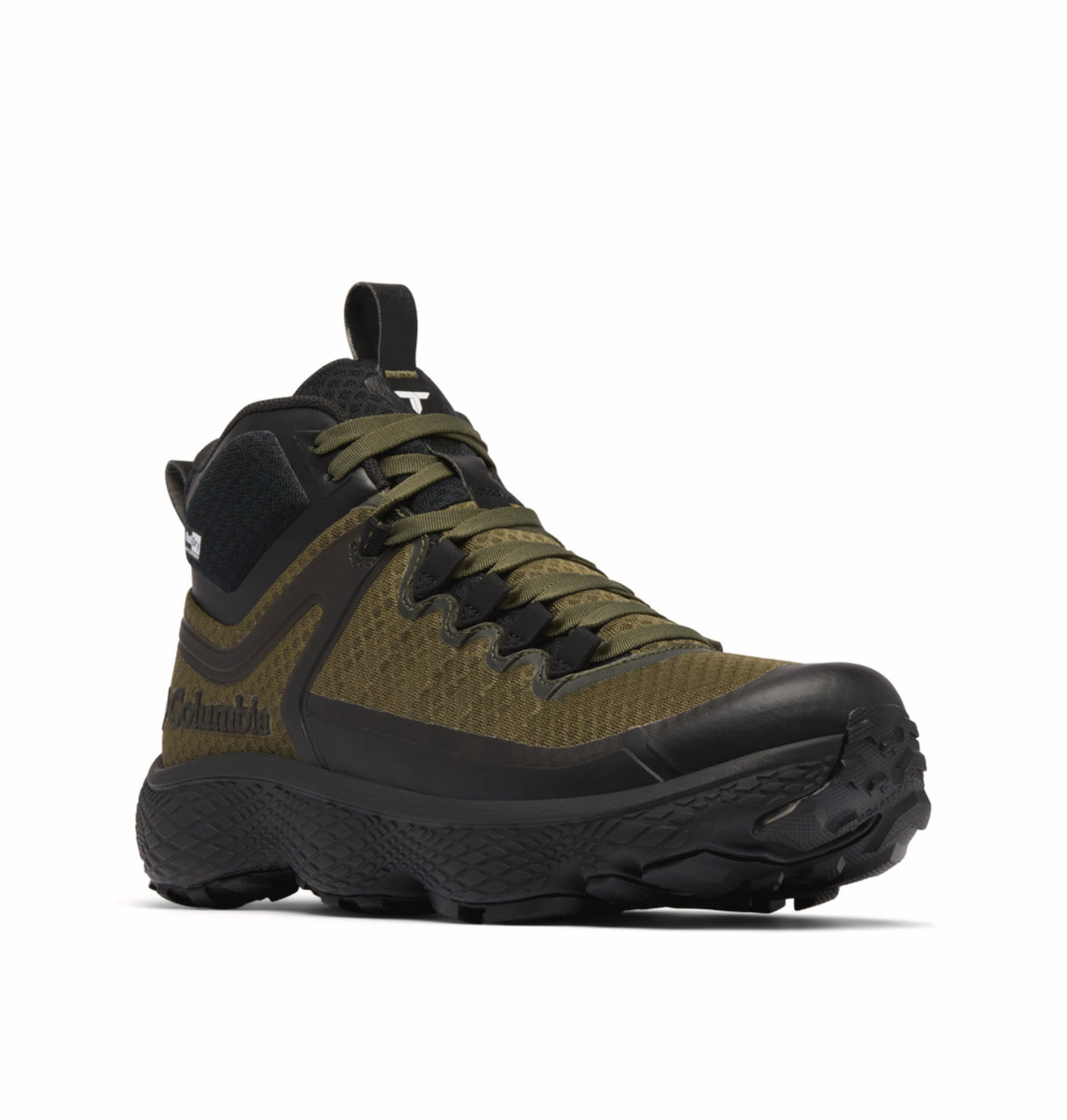 Columbia Men Green OmniMax Escape Thrive Titanium Waterproof Hiking and Trekking Shoes