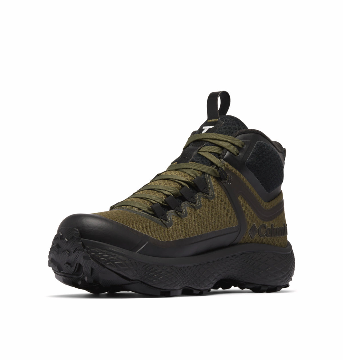 Columbia Men Green OmniMax Escape Thrive Titanium Waterproof Hiking and Trekking Shoes