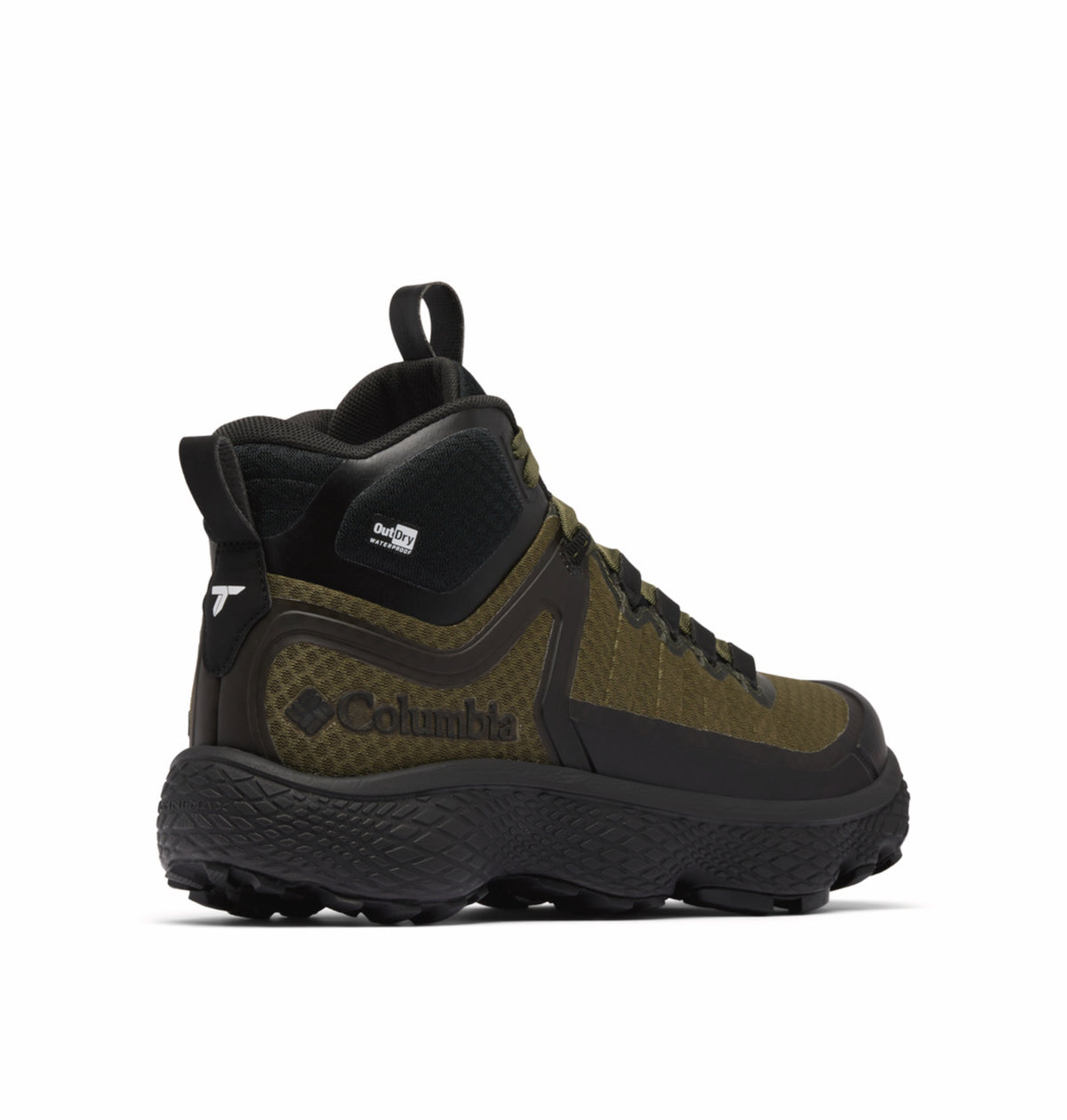 Columbia Men Green OmniMax Escape Thrive Titanium Waterproof Hiking and Trekking Shoes