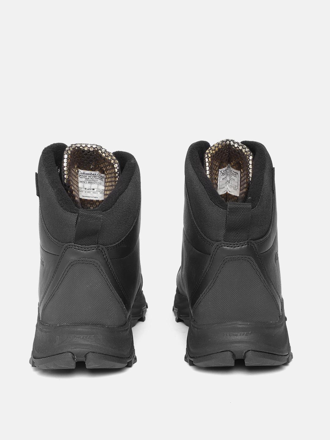 Columbia Men Black EXPEDITIONIST BOOT Water Resistant Shoes