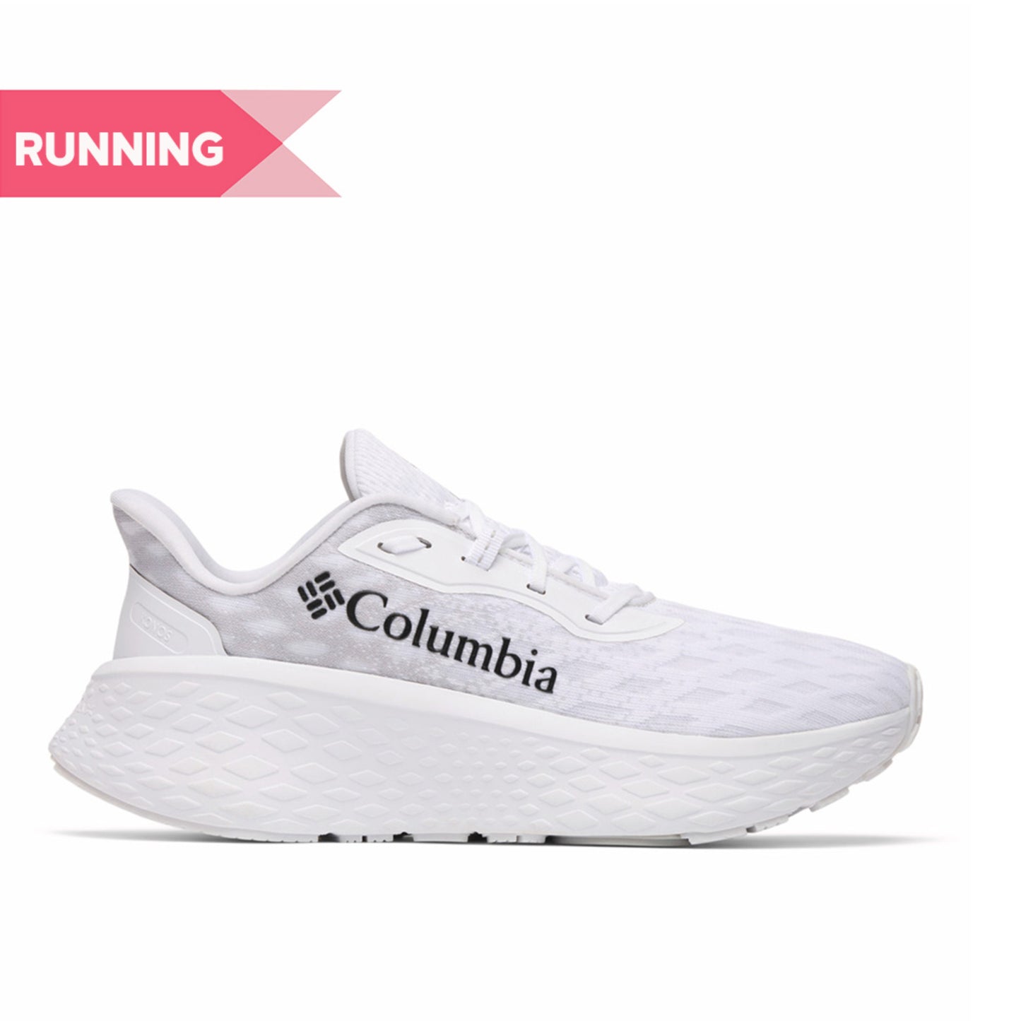 Columbia Men White OmniGrip Konos Elevate Trail Running Shoes