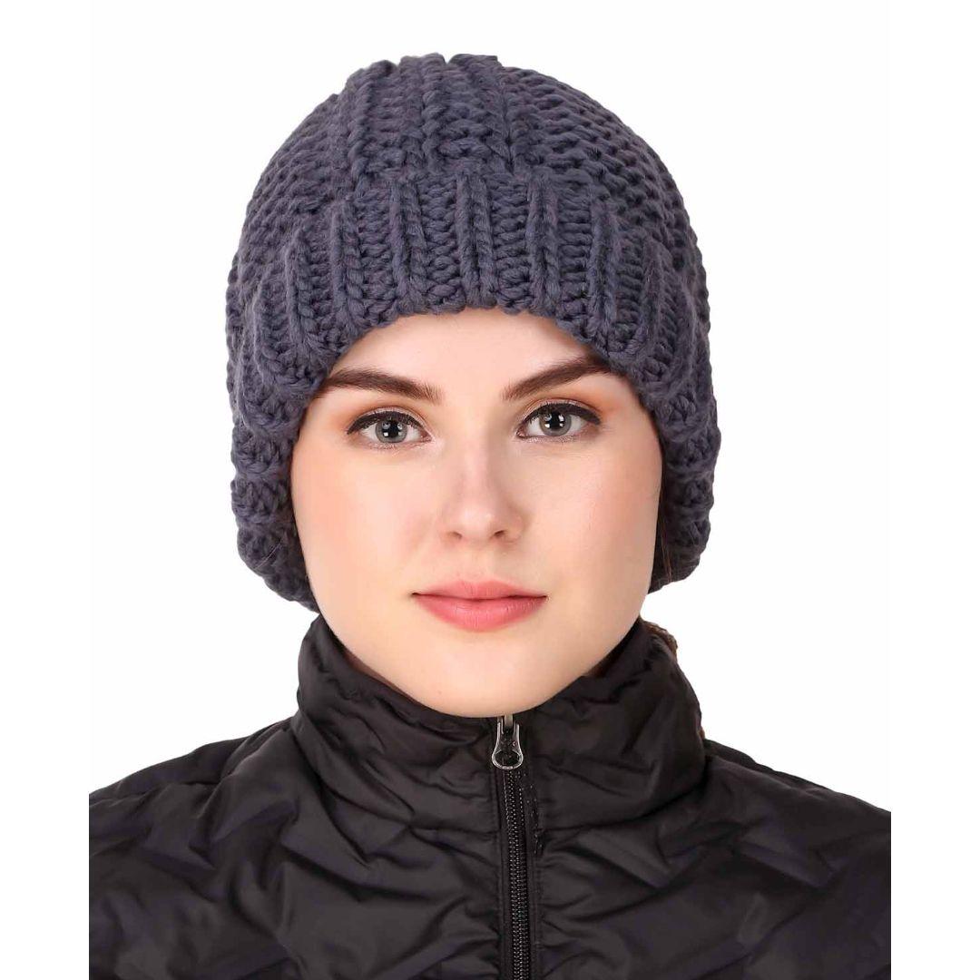 Columbia Women Navy Blue Hideaway Haven Slouchy Beanie