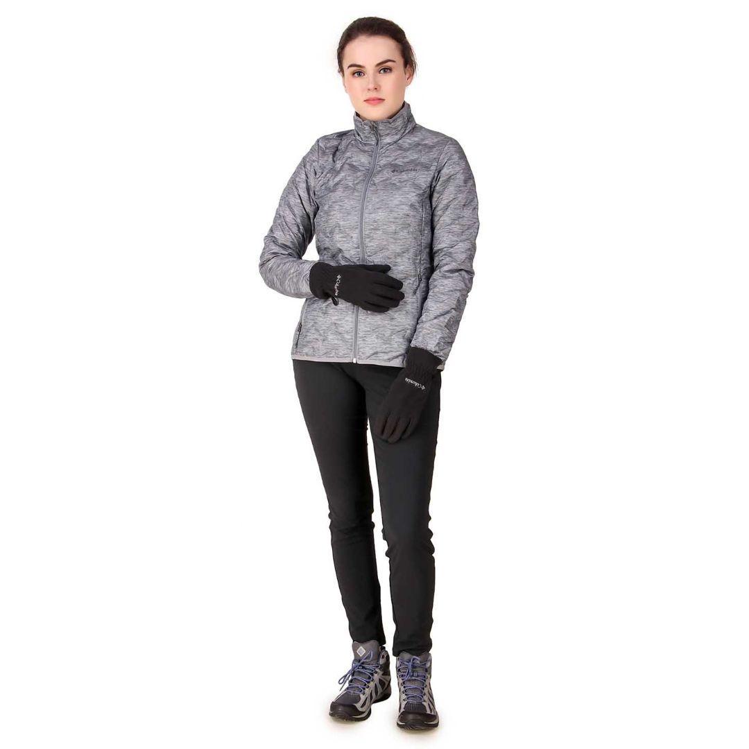 Columbia Women Black W Fast Trek Gloves