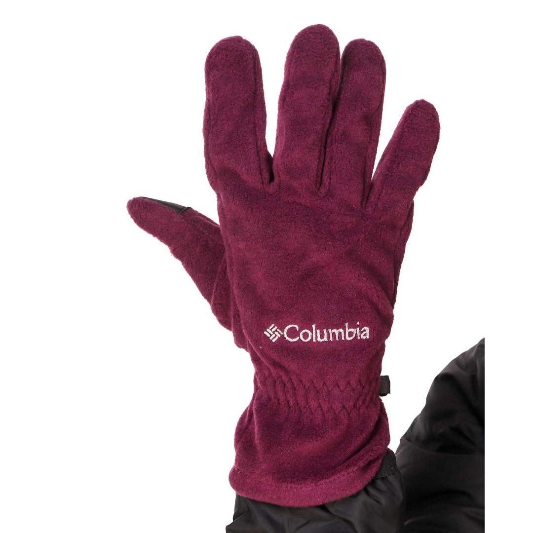 Columbia Women Maroon W Thermarator Gloves