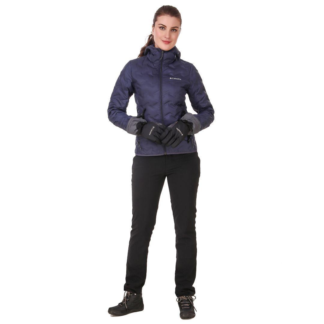 Columbia Women Black Bugaboo Womens Interchange Gloves